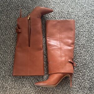 Vince Camuto Tan Heeled Boots